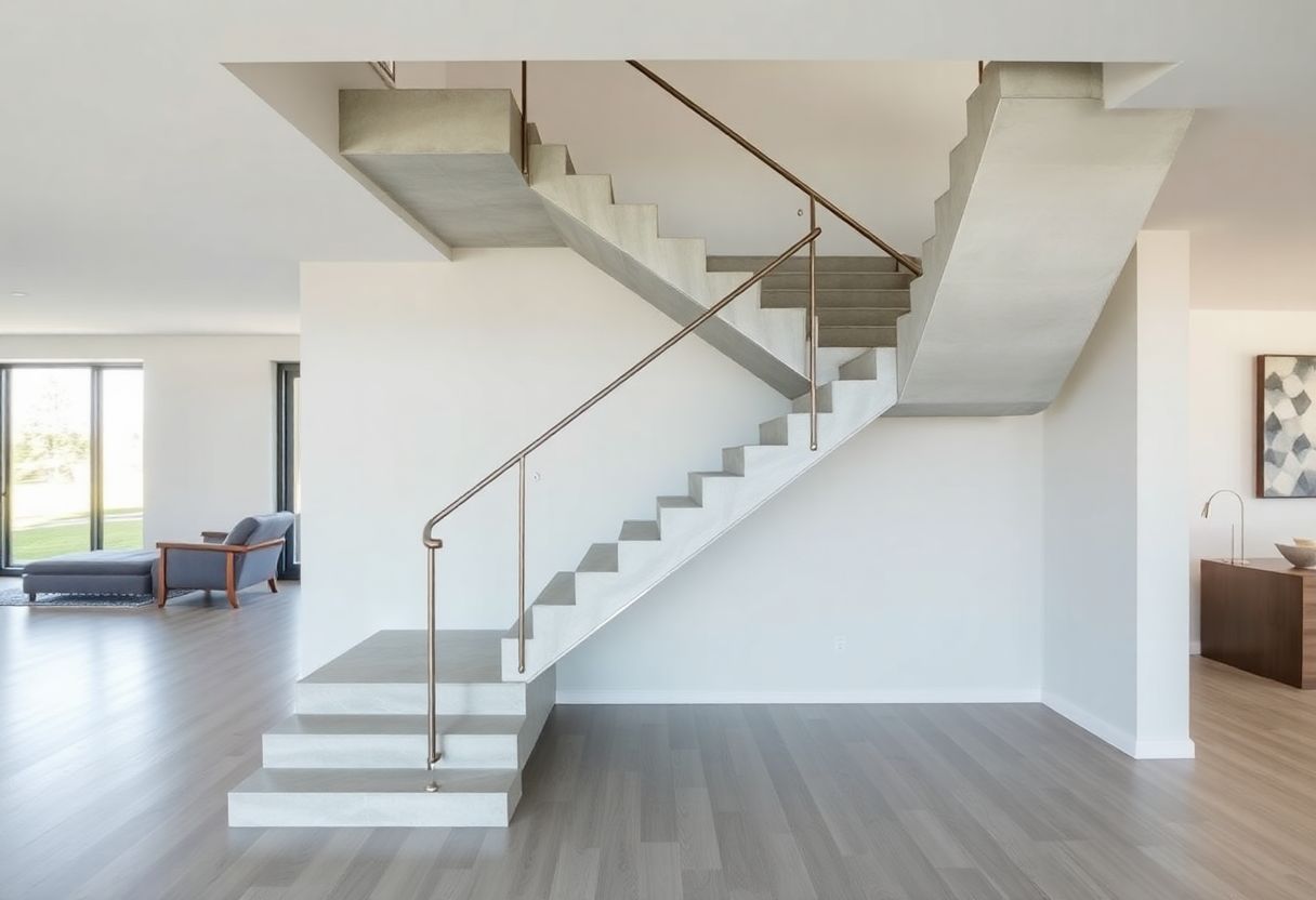 Quel prix pour un escalier en béton ?