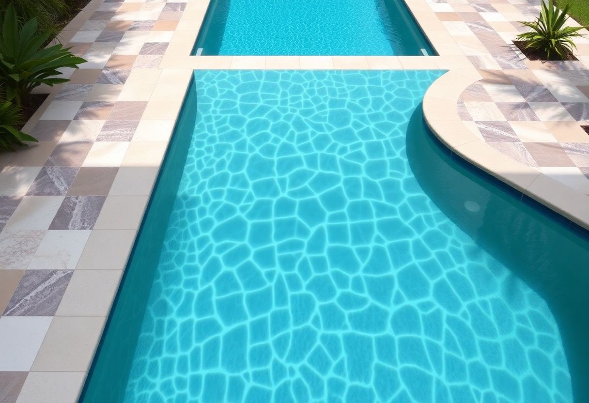 Quels sont les types de carrelage extérieur autour d'une piscine ?