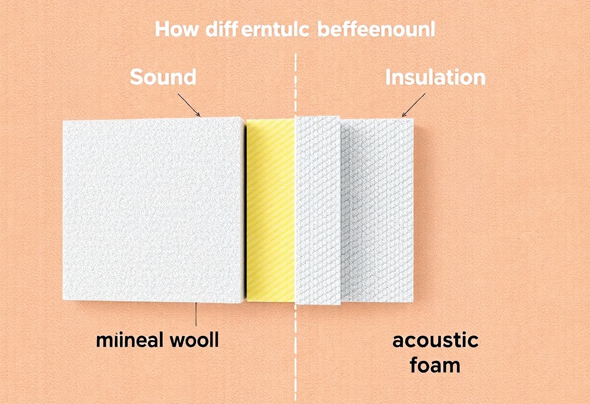 Comprendre la différence entre isolation phonique et acoustique pour un meilleur confort sonore