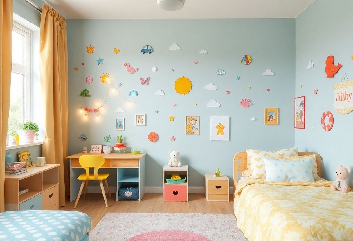 Astuces innovantes pour personnaliser la chambre d'enfant sans gros travaux