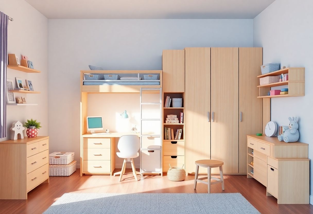 Optimiser le rangement dans une chambre d'enfant : astuces pratiques et solutions efficaces