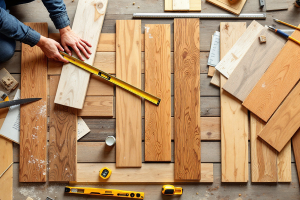 Guide pratique pour le calepinage du parquet étape par étape