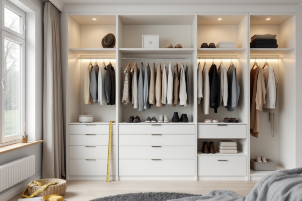 Guide pratique pour créer un dressing sur mesure en placo