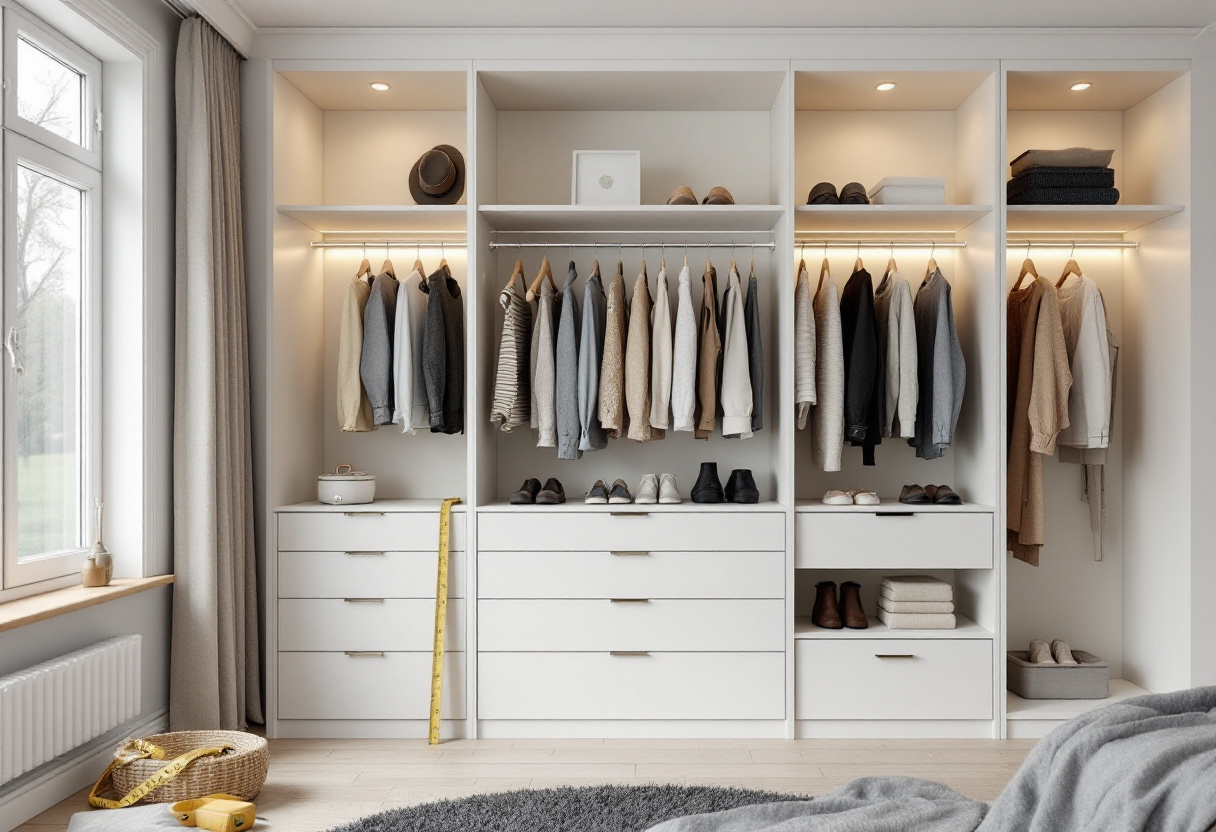 Guide pratique pour créer un dressing sur mesure en placo