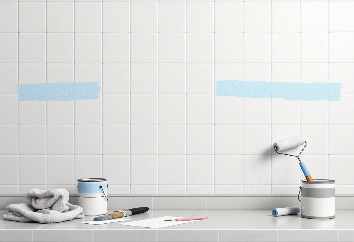 Guide pour repeindre les carreaux de salle de bain
